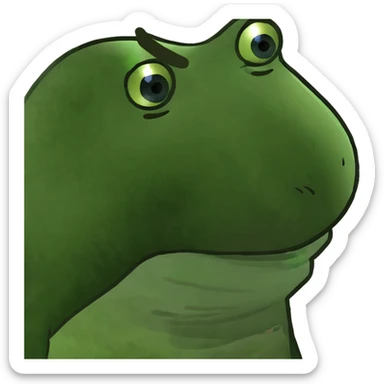 a beautiful woman with blond hair and brown eyes with her husband whos white with blue eyes, a blonde goatie and is bald  sticker