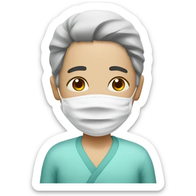 Hospital patient  sticker