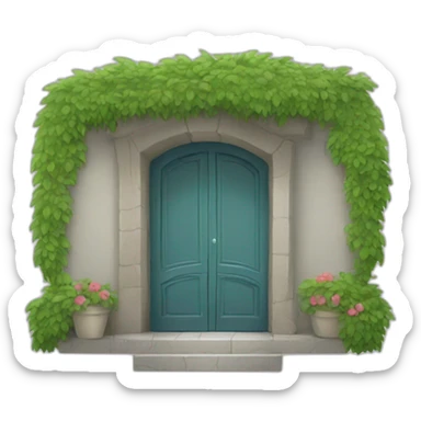 Une porte de sortie sticker