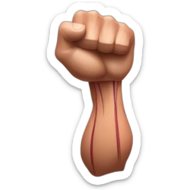 Muscle Anatomy biceps sticker