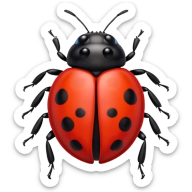 ladybug sticker