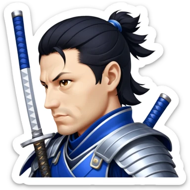 Steadfast Samurai sticker