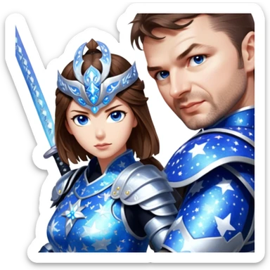 Celestial Samurai sticker