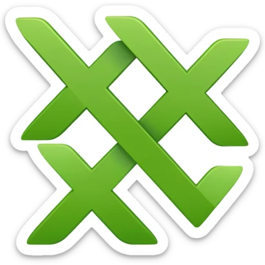 three bold green checkmarks, evenly spaced, no background or decorations sticker