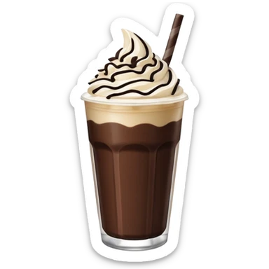 frappè con oreo sticker