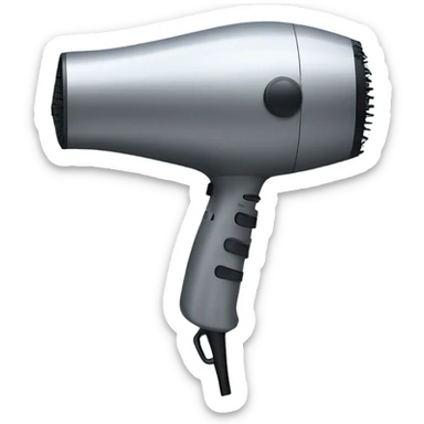 hairdryer blueprint sticker