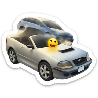 update car software sticker
