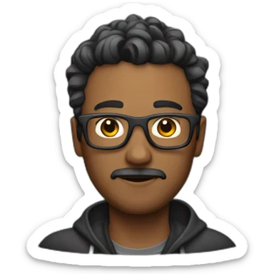 A guy who is an editor and cool sticker