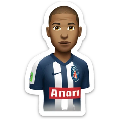 MBAPPE Pokerface sticker