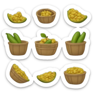 Rueda de la ñora sticker