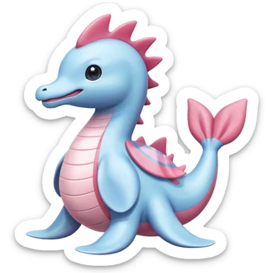 Mezprit-Primarina-Milotic-Lapras-Palkia-Pokémon, full body sticker