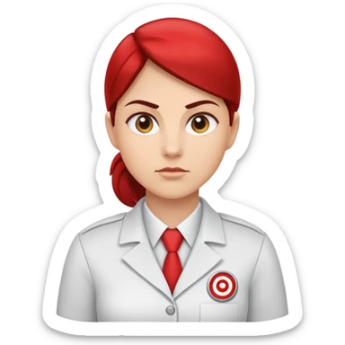 Target employee  sticker