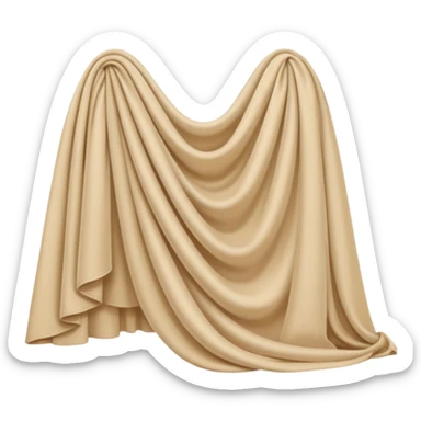 Pale beige Spirituality sticker