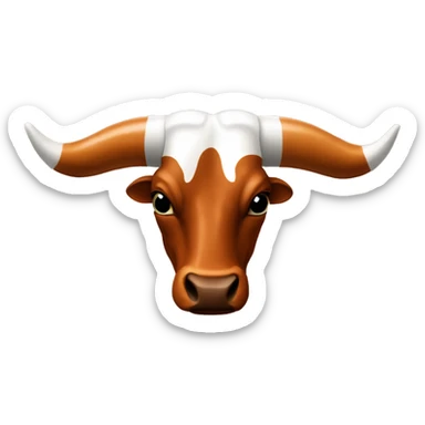 Hookem horns Texas longhorns sticker