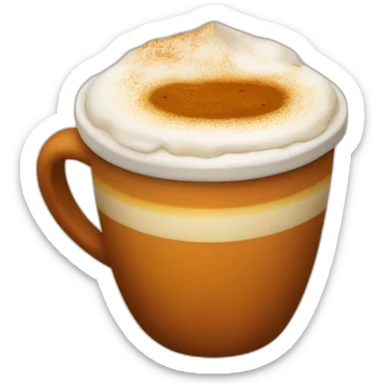 happy pumpkin spice latte sticker