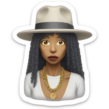 Erykah Badu sticker