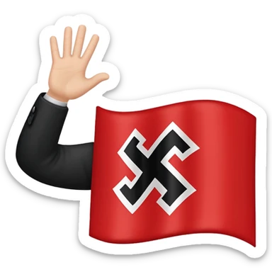 nazi flag emoji sticker