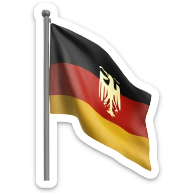 German empire flag sticker
