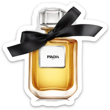 Prada perfume bottle  sticker