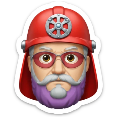 Norse mythology odin with eye patch sticker