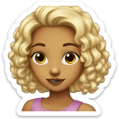 girl Sweetfox sticker