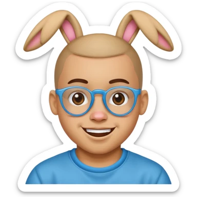 Bad bunny sticker