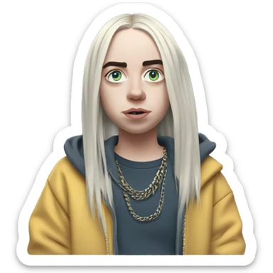 Billie eilish sticker
