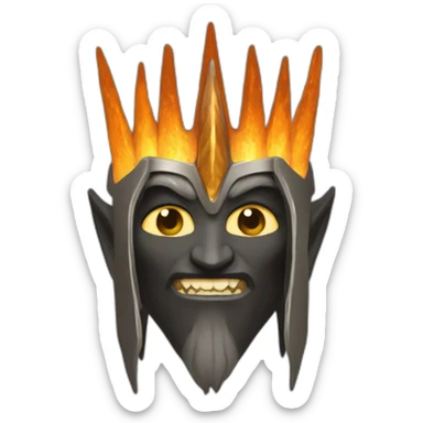 Sauron Lord Of The Rings sticker