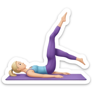 Pilates sticker