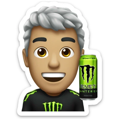 Monster energy drink iphone 16 style sticker