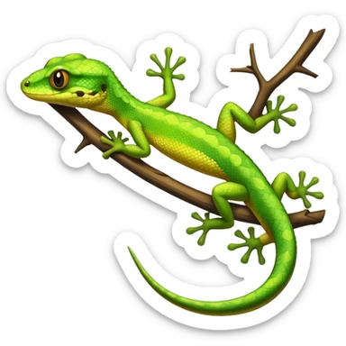 Gecko sticker