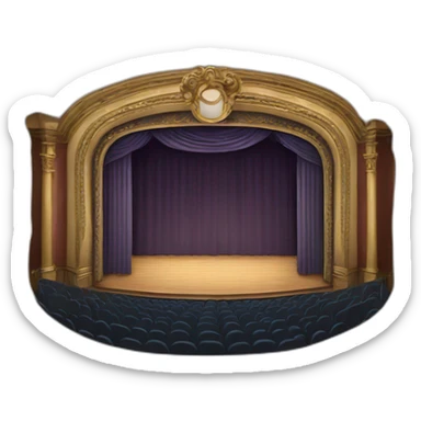 theatre sticker