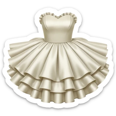 Fiocco bianco sticker