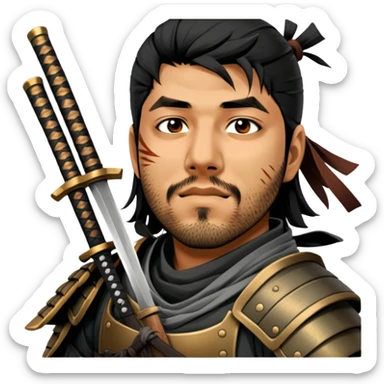 Samurai Ronin sticker