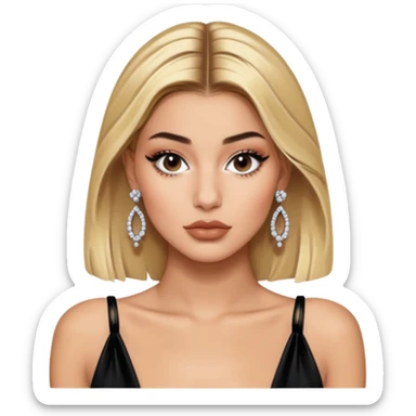hailey bieber met gala ysl sticker