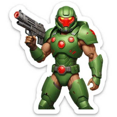 Doom eternal doom-slayer not emoji sticker