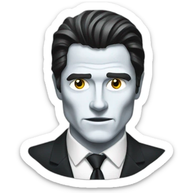 american psycho sticker