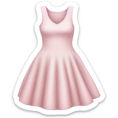 light pink dress sticker
