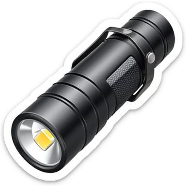 camping flashlight sticker