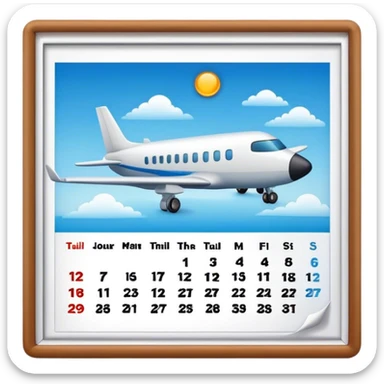 📆 We guarantee that in just 3 months ✈️ sticker