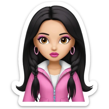 pretty bratz that looks like Katrina Kiaf sticker