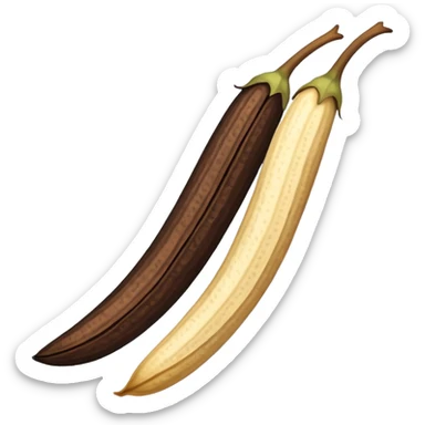 vanilla beans sticker
