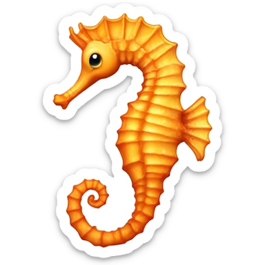 Seahorse sticker