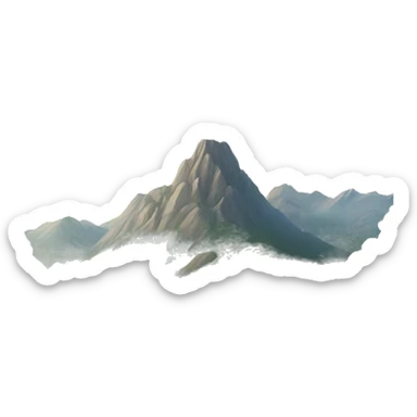 Evrest mountain sticker