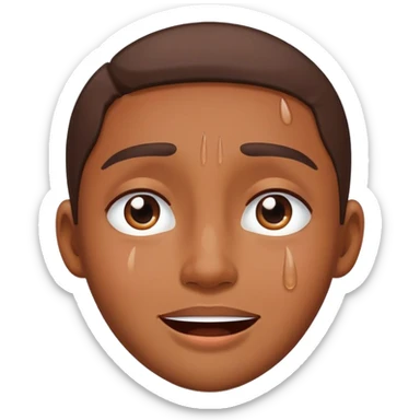 Tears of happiness sticker