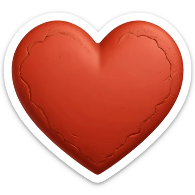 Apredon de mano y que sea en forma de corazón sticker