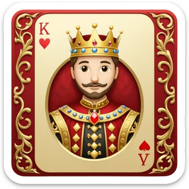 King Card sticker