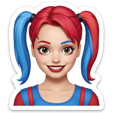 harley quinn margot robbie sticker