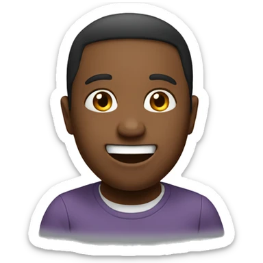 say hi to friends sticker