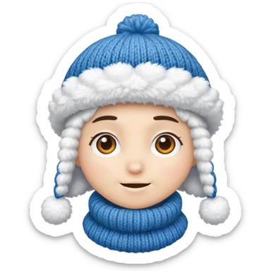 snow beret object sticker